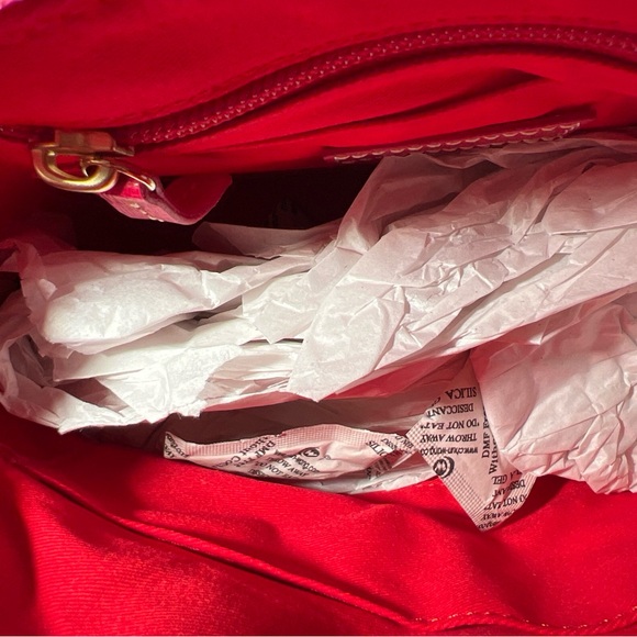 Dooney & Bourke Pink Gingham Mini Satchel Crossbody Bag - Picture 11 of 16